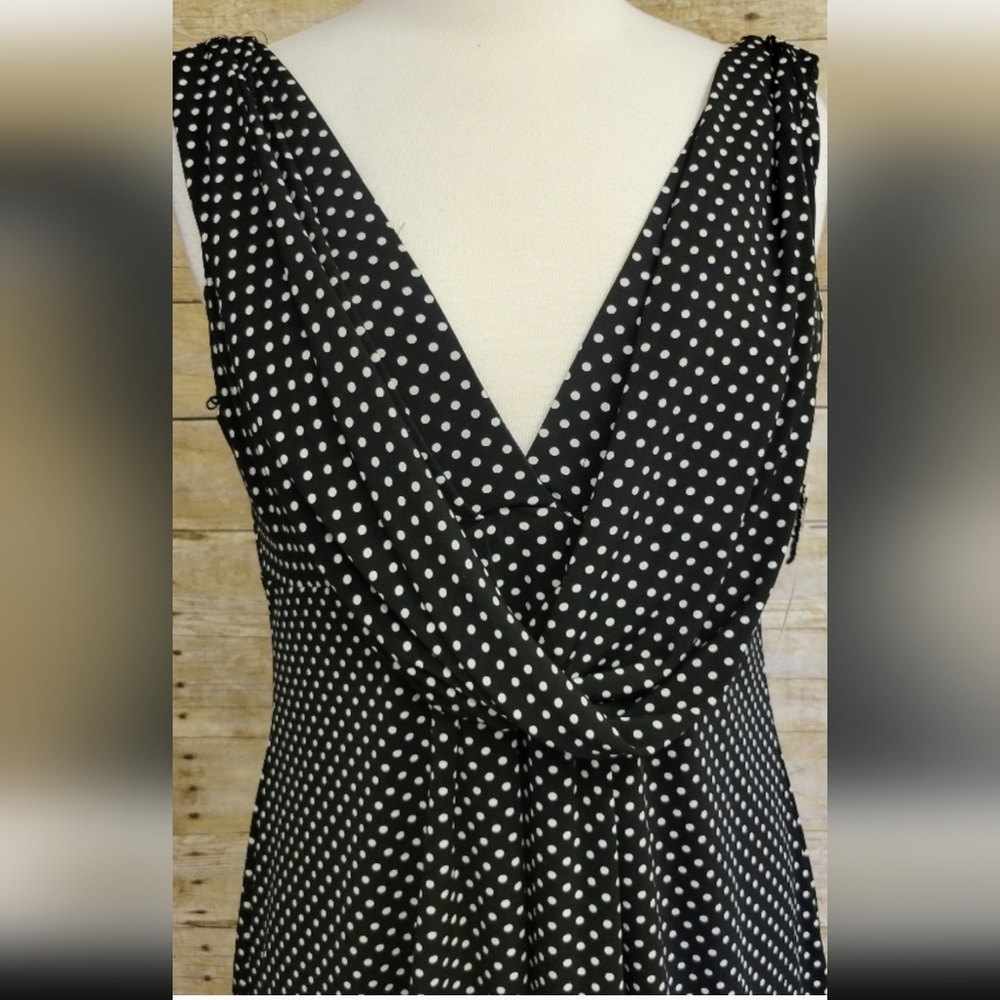 Tiana B. polka dot dress
